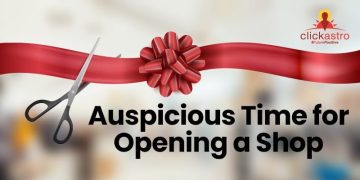 Auspicious Time for Opening a Shop