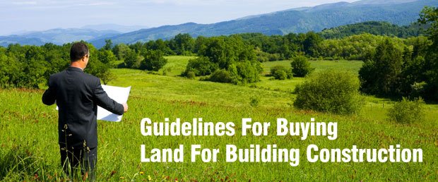guidelines for buying land