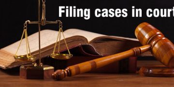 filing case