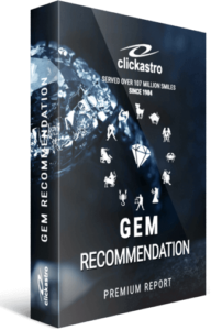 clickastro gemstone recommendation gem recommendation report
