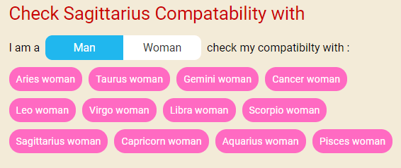 Sagittarius Compatibility