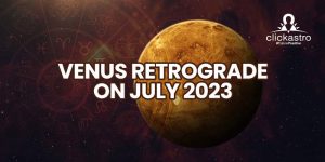 Venus Retrograde on July 2023