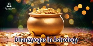 Dhana yogas in Astrology